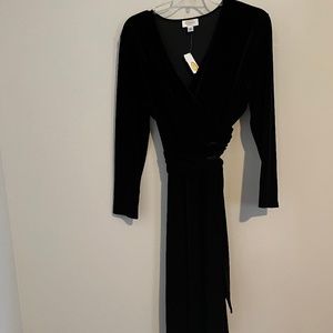 NWT Talbots Velveteen Maxi Dress 1X